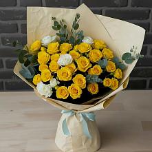 Букет цветов из:  Розы #REPLACE_PRED# Миньяре