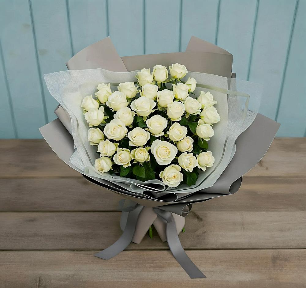 Букет Белоснежная нежность в Миньяре