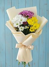 Букет цветов из:  Хризантемы в Миньяре