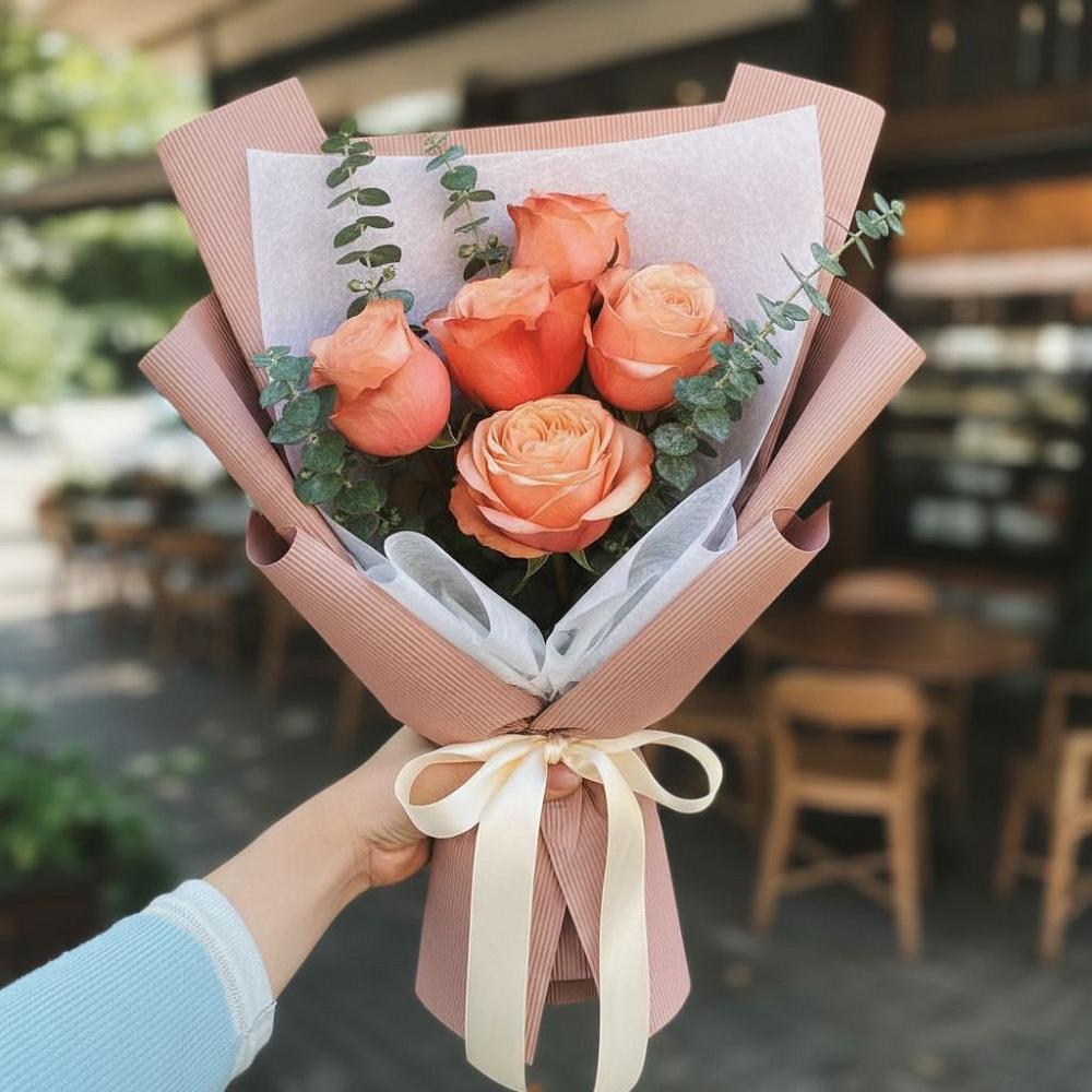 Букет цветов из: Розы в Миньяре