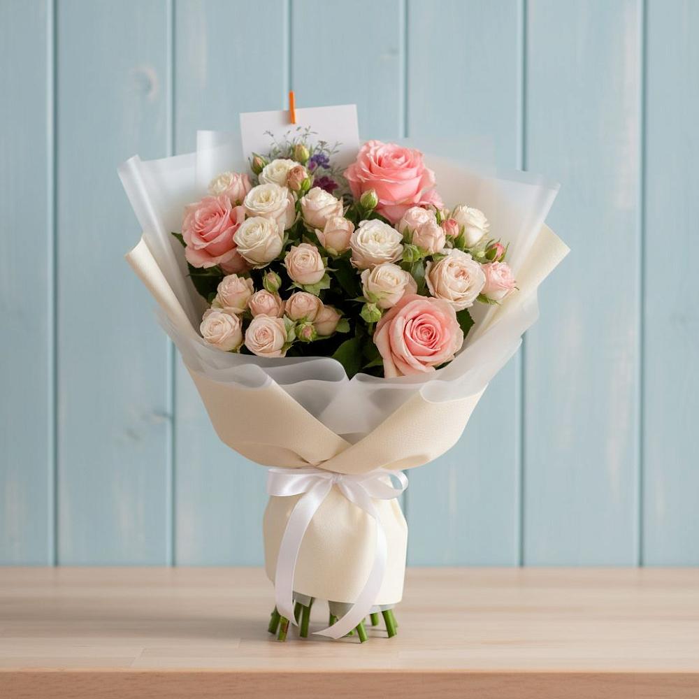 Букет цветов из: Розы в Миньяре