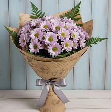 Букет цветов из:  Хризантемы #REPLACE_PRED# Миньяре