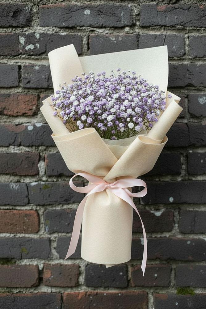 Букет цветов из: Гипсофила в Миньяре