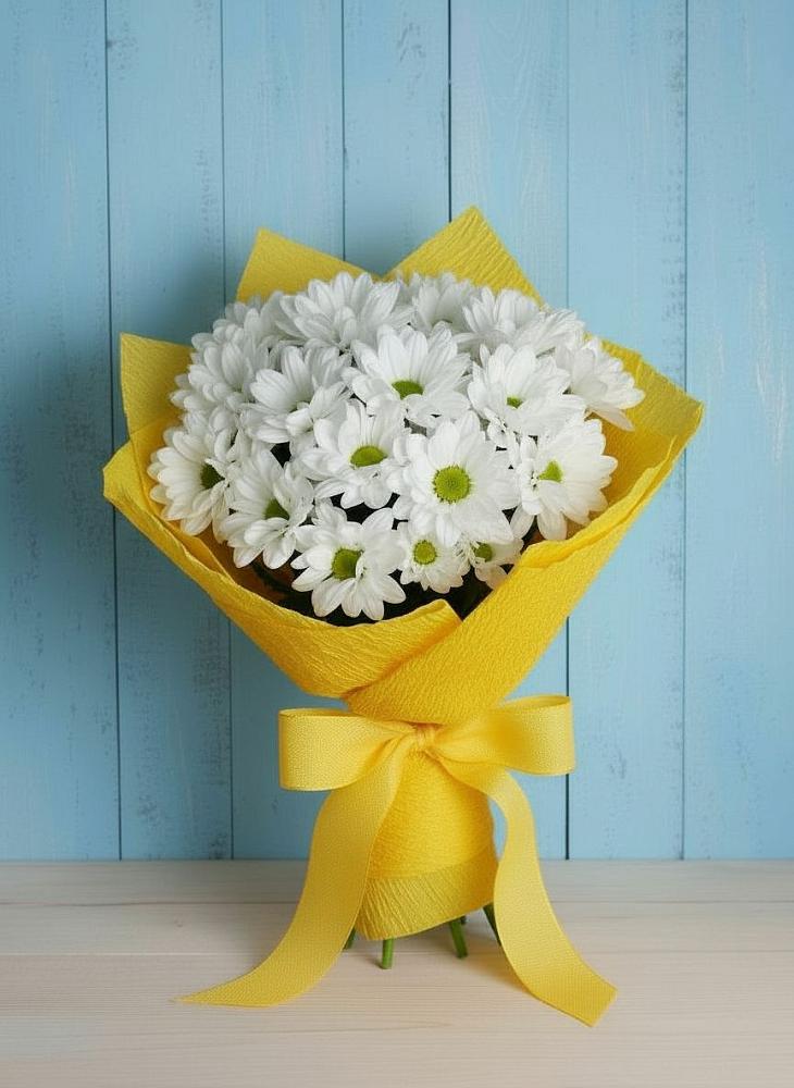 Букет цветов из: Хризантемы в Миньяре