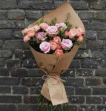 Букет цветов из:  Розы #REPLACE_PRED# Миньяре