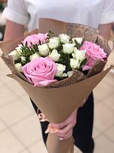 Букет цветов из:  Розы #REPLACE_PRED# Миньяре