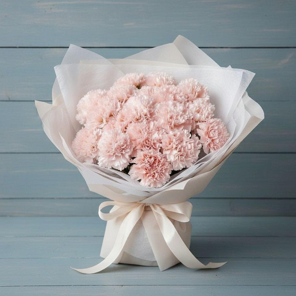 Букет цветов из: Гвоздики в Миньяре