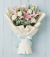 Букет цветов из:  Лилии в Миньяре
